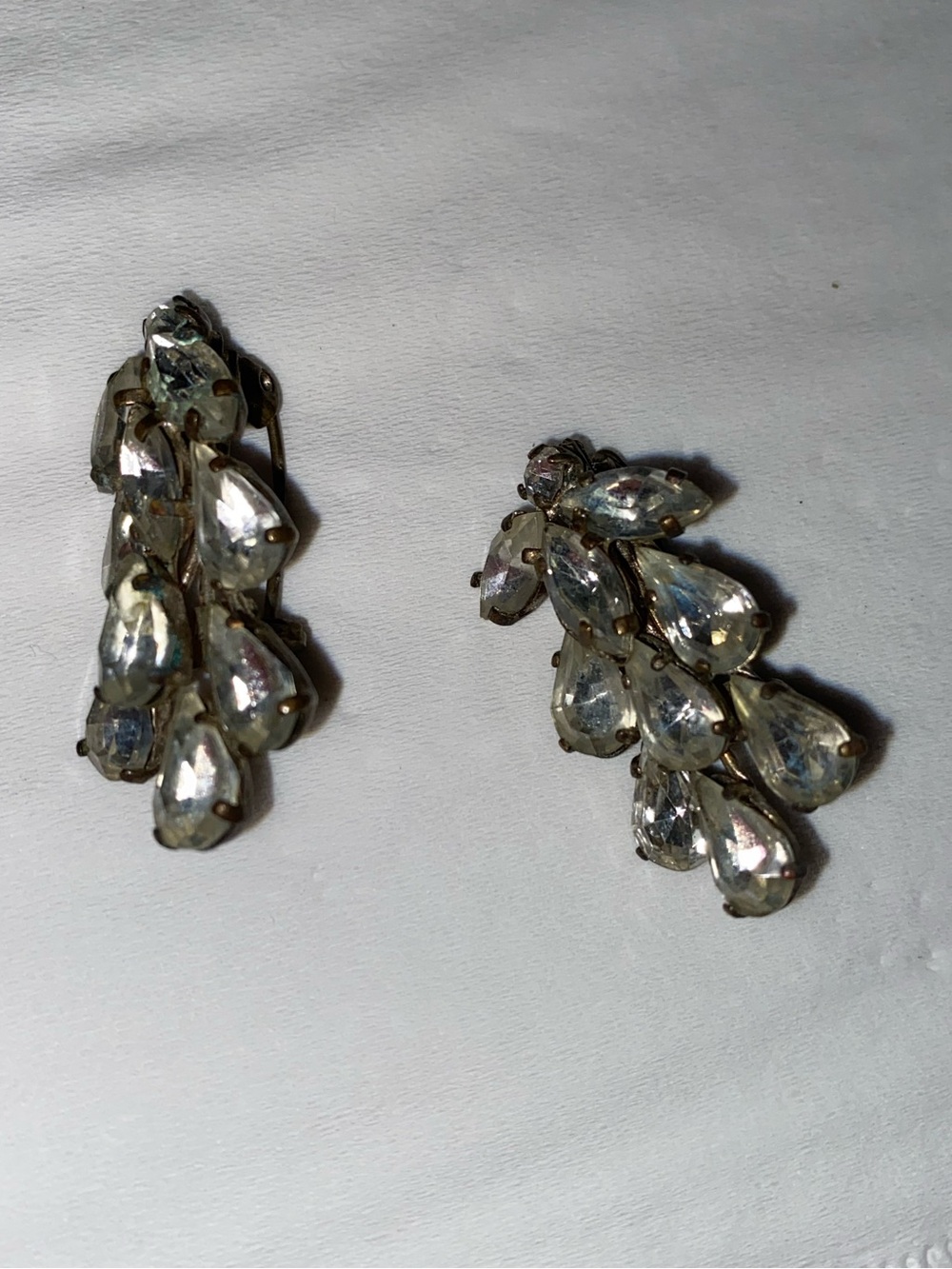 Very Old Czech Glass Pin Set